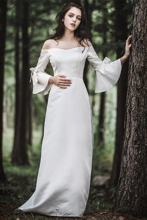 Vestido de Novia de Corte Recto de Sala de Maravilloso de Cremallera - Foto 1