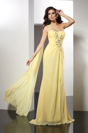 Robe de soirée longue naturel sexy de princesse a-ligne - Photo 1