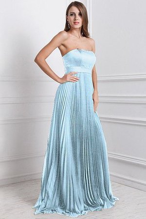 Robe demoiselle d'honneur en chiffon fermeutre eclair de lotus de bustier ligne a - Photo 18