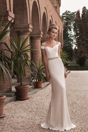 Robe de mariée elégant naturel facile v encolure en forme - Photo 1