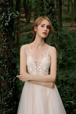 Abito da sposa medievale in tulle fantastico a riva all aperto cerniera - Foto 9