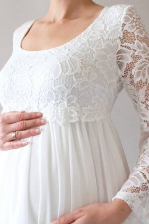 Abito da sposa a chiesa favoloso premaman spazzola treno sogno originale - Foto 3