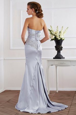 Robe de soirée longue avec perle avec sans manches de bustier de sirène - Photo 2