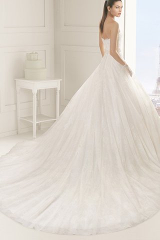 Robe de mariée chic romantique exclusif naturel avec broderie - Photo 2