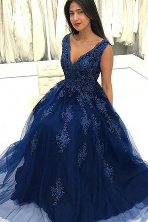 Vestido de Noche de Corte-A de Corte princesa de Hasta el suelo de Absorbente - Foto 1