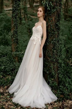 Robe de mariée magnifique en satin bucolique modeste attirent - Photo 4