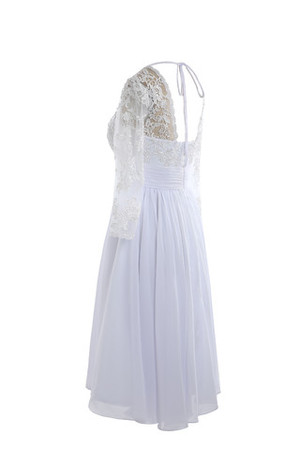 Robe de mariée spécial extraodinaire impressioé naturel en chiffon - Photo 8