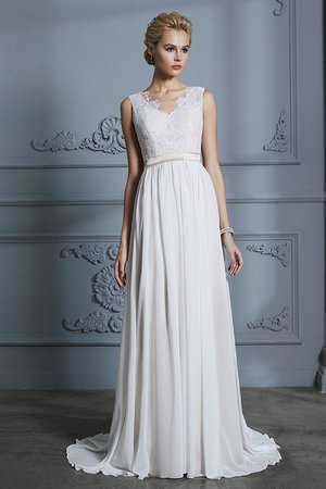 Robe de mariée séduisant broder longue facile naturel - Photo 3