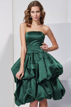 Robe demoiselle d'honneur bref avec zip ligne a de bustier de longueur à genou - Photo 9