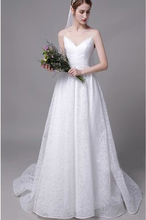 Robe de mariée longueur au ras du sol honorable fermeutre eclair classique serieuse - Photo 4