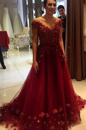 Romántico Vestido de Fiesta de Fajas Hermoso con Cintas - Foto 1