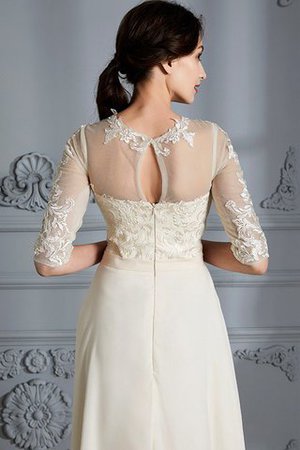 Robe de mariée facile de princesse longueur au ras du sol avec chiffon ligne a - Photo 8