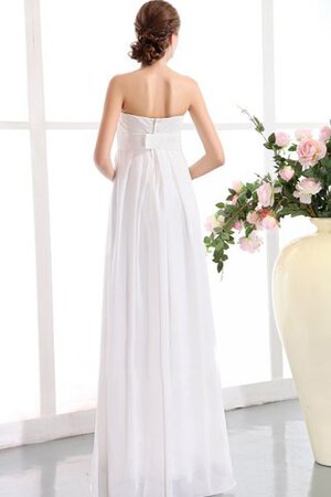 Robe de mariée fascinant en satin extensible romantique officiel simple - Photo 3