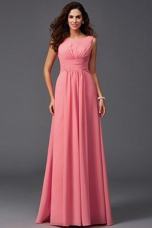 Robe demoiselle d'honneur avec zip ligne a jusqu'au sol avec chiffon de lotus - Photo 27