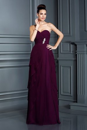 Robe de soirée sexy formelle longue de col en cœur a-ligne - Photo 1