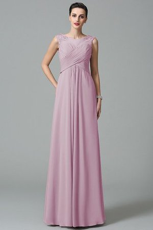 Robe demoiselle d'honneur longue jusqu'au sol de princesse avec chiffon ruché - Photo 21