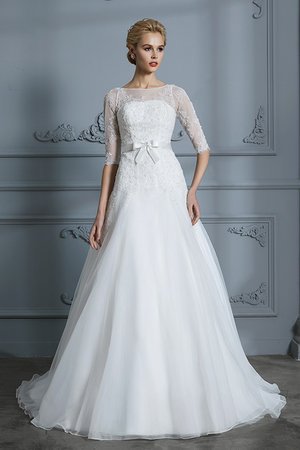 Sencillo Vestido de Novia de Corte-A de único de Exclusivo - Foto 1