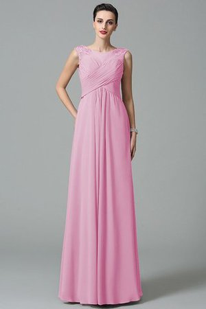 Robe demoiselle d'honneur longue jusqu'au sol de princesse avec chiffon ruché - Photo 22