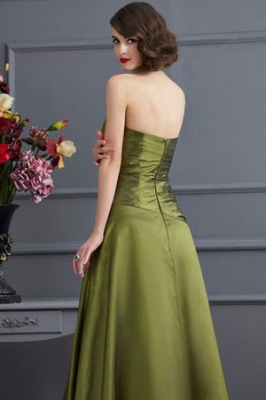 Prinzessin A-Line Trägerloser Ausschnitt Sittsames Brautmutterkleid mit Jacke - Bild 4