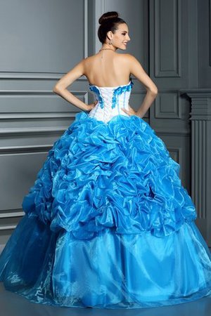 Empire Taille Duchesse-Linie Bodenlanges Formelles Quinceanera Kleid mit Rüschen - Bild 2