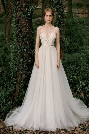 Abito da sposa medievale in tulle fantastico a riva all aperto cerniera - Foto 1