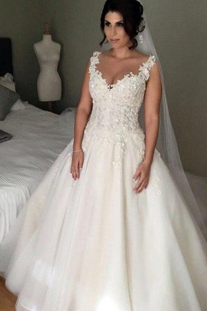 Vestido de Novia de Cordón de Columpio de Maravilloso de Natural - Foto 1