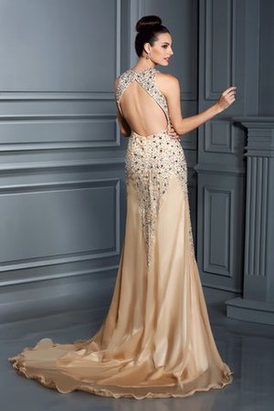 Robe de bal longue avec zip de princesse avec perle de tour de ceinture empire - Photo 2