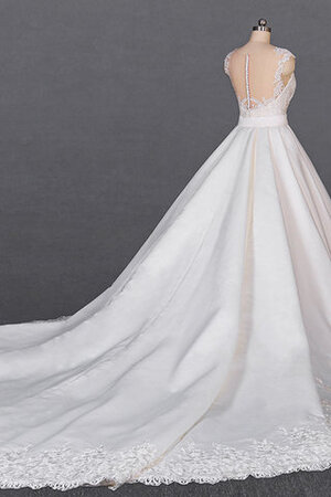 Robe de mariée en satin salle interne en dentelle rêveur vintage - Photo 3