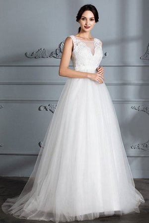 Abito da Sposa a Riva Spazzola Treno V-Scollo in Tulle Principessa - Foto 1