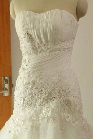 Abito da Sposa Buco Della Serratura Schiena Cappellino A Terra Conotta in Pizzo Sirena - Foto 3