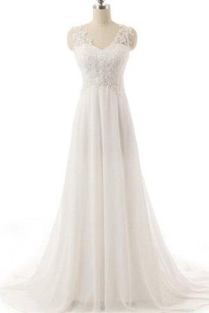 Robe de mariée splendide avec zip en dentelle de princesse romantique - Photo 1