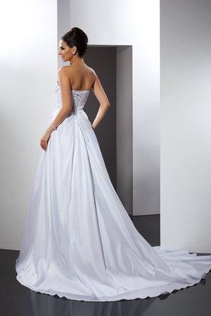 Abito da Sposa Lunghi Principessa A-Line Elegante Coda A Strascico Cattedrale - Foto 2