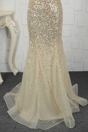 Robe de bal en tulle en satin rêveur brillant longue - Photo 3