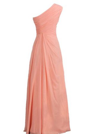 Robe demoiselle d'honneur luxueux naturel fermeutre eclair jusqu'au sol en chiffon - Photo 2