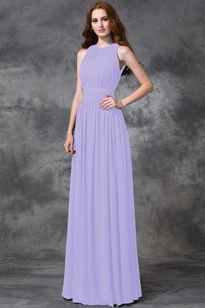 Robe demoiselle d'honneur longue fermeutre eclair avec chiffon ligne a de princesse - Photo 19