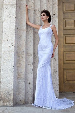 Elegante Vestido de Novia de Tiras anchas de Sin mangas - Foto 4