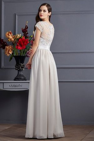 Robe de bal naturel longue longueur au ras du sol de princesse fermeutre eclair - Photo 2