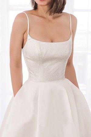 Abito da sposa a-line sotto ginocchio in pizzo naturale meraviglioso formale - Foto 4