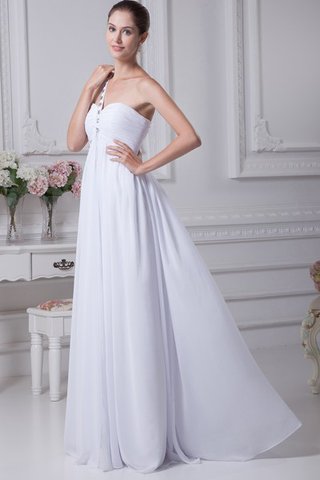 Abito da Sposa Cuore con Increspato All Aperto Conotta monospalla sensuale - Foto 2