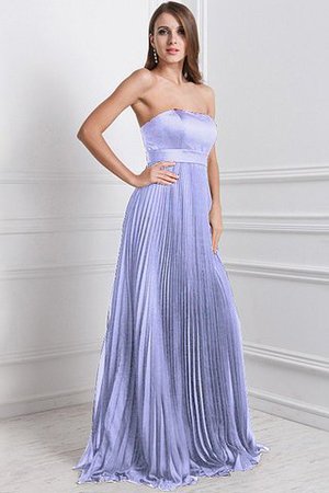 Robe demoiselle d'honneur en chiffon fermeutre eclair de lotus de bustier ligne a - Photo 17