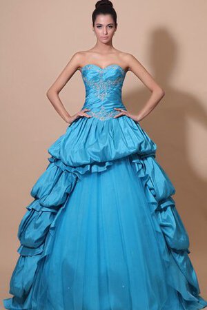 Abito Quinceanera con Stropicciato A-Line Cuore con Increspature Ball Gown - Foto 2