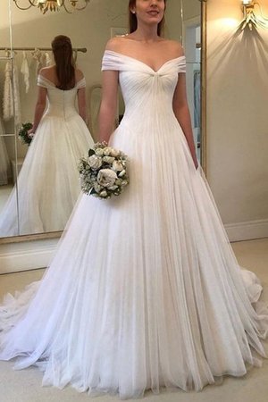 Vestido de Novia de Popular de Escote con Hombros caídos de Exclusivo de Sala - Foto 1