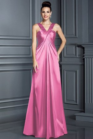 Robe demoiselle d'honneur longue avec zip avec sans manches de princesse ligne a - Photo 23