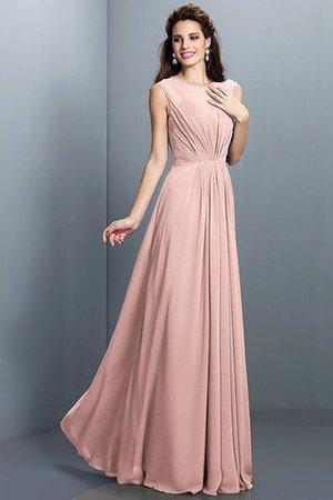 Robe demoiselle d'honneur longue avec chiffon au drapée de princesse ligne a - Photo 21