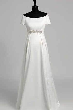 Robe de mariée distinguee facile chic a-ligne de lotus - Photo 1