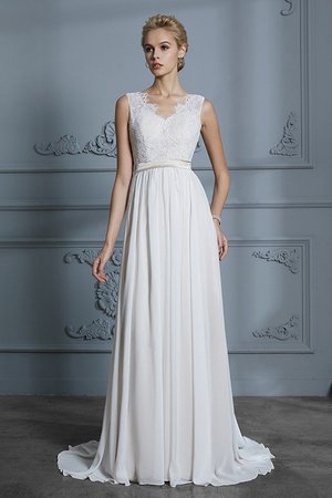 Robe de mariée séduisant broder longue facile naturel - Photo 4