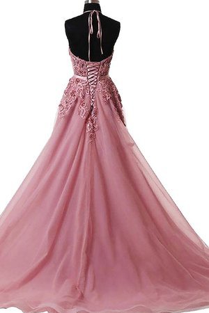 Tüll Wunderschönen Prinzessin Ballkleid mit Sweep Zug mit Natürlicher Taille - Bild 2