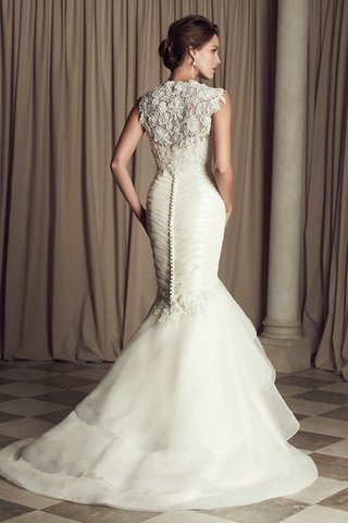 Elegante Vestido de Novia de Corte-A de Cremallera de Sala - Foto 2