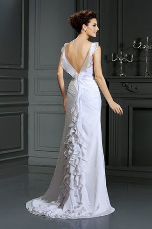 Robe de mariée longue intemporel delicat avec perle avec zip - Photo 2