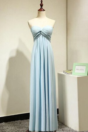 Elegante Vestido de Dama de Honor en Gasa de Plisado de Cremallera - Foto 1